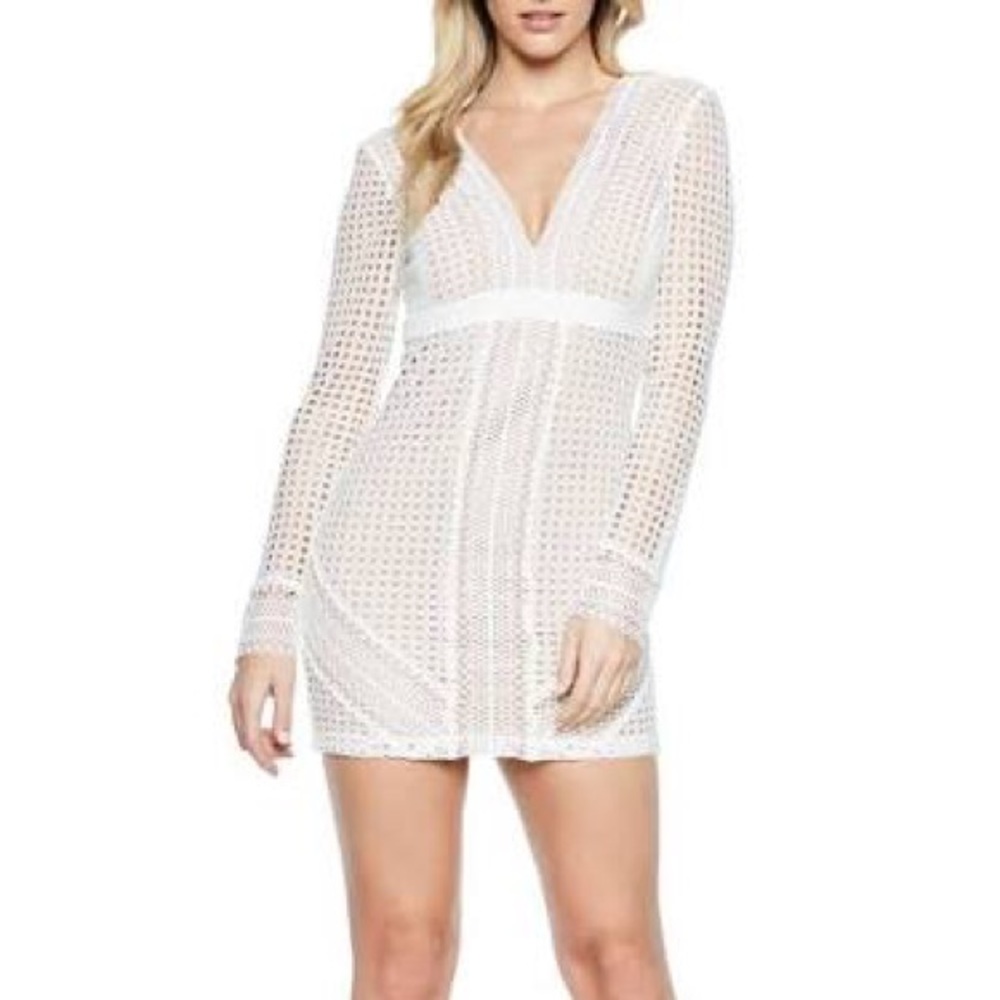 New Bardot ivory dress [make an offer]
